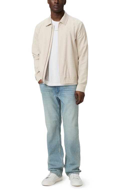 Paige Dunland Lyocell & Cotton Twill Jacket In Silver Drop