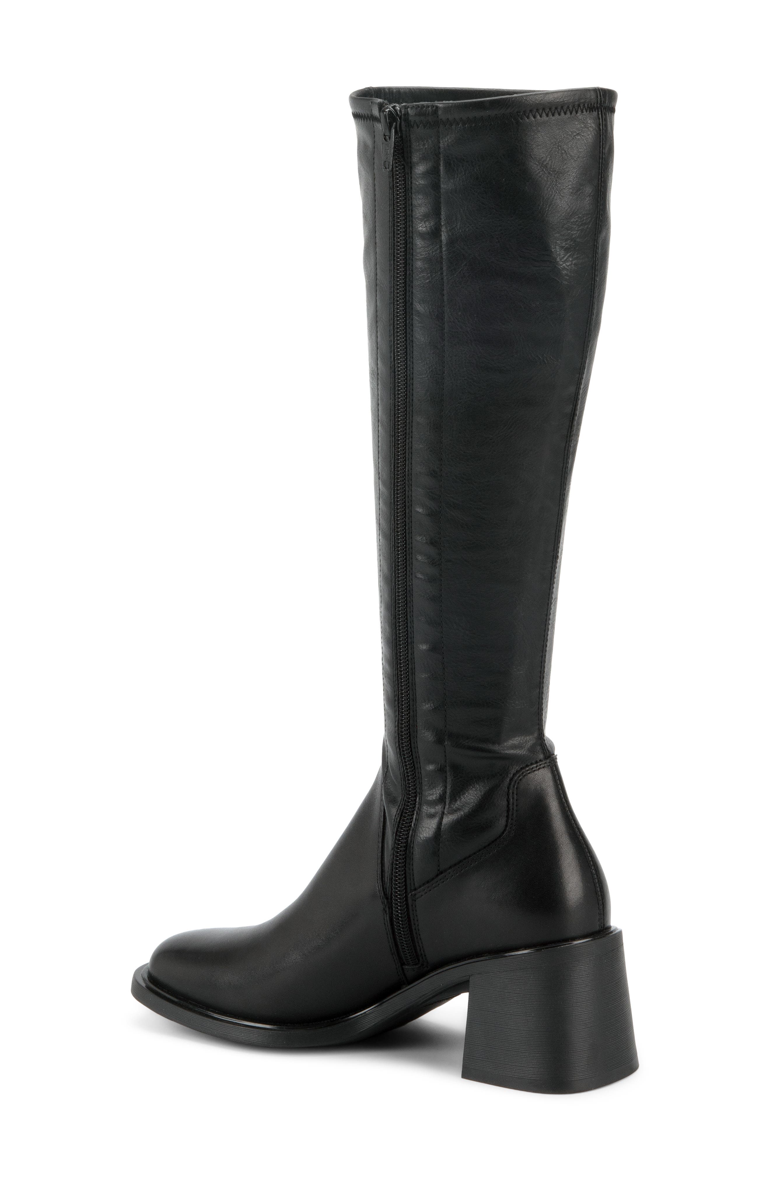 Vega Knee High Boot, Alternate, color, BLACK