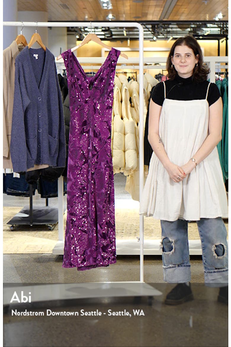 Penny Sleeveless Sequin Cocktail Dress video