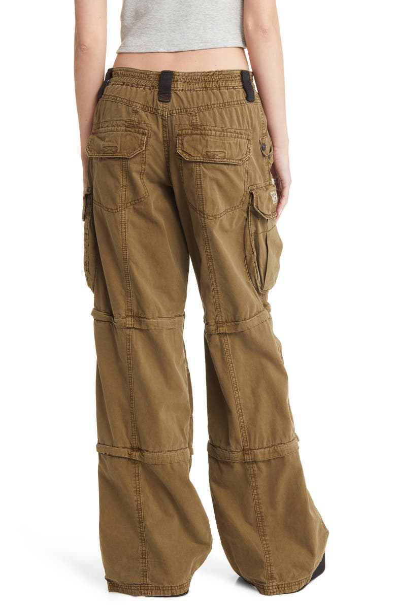 BDG Urban Outfitters Zip Convertible Twill Cargo Pants, Alternate, color, 