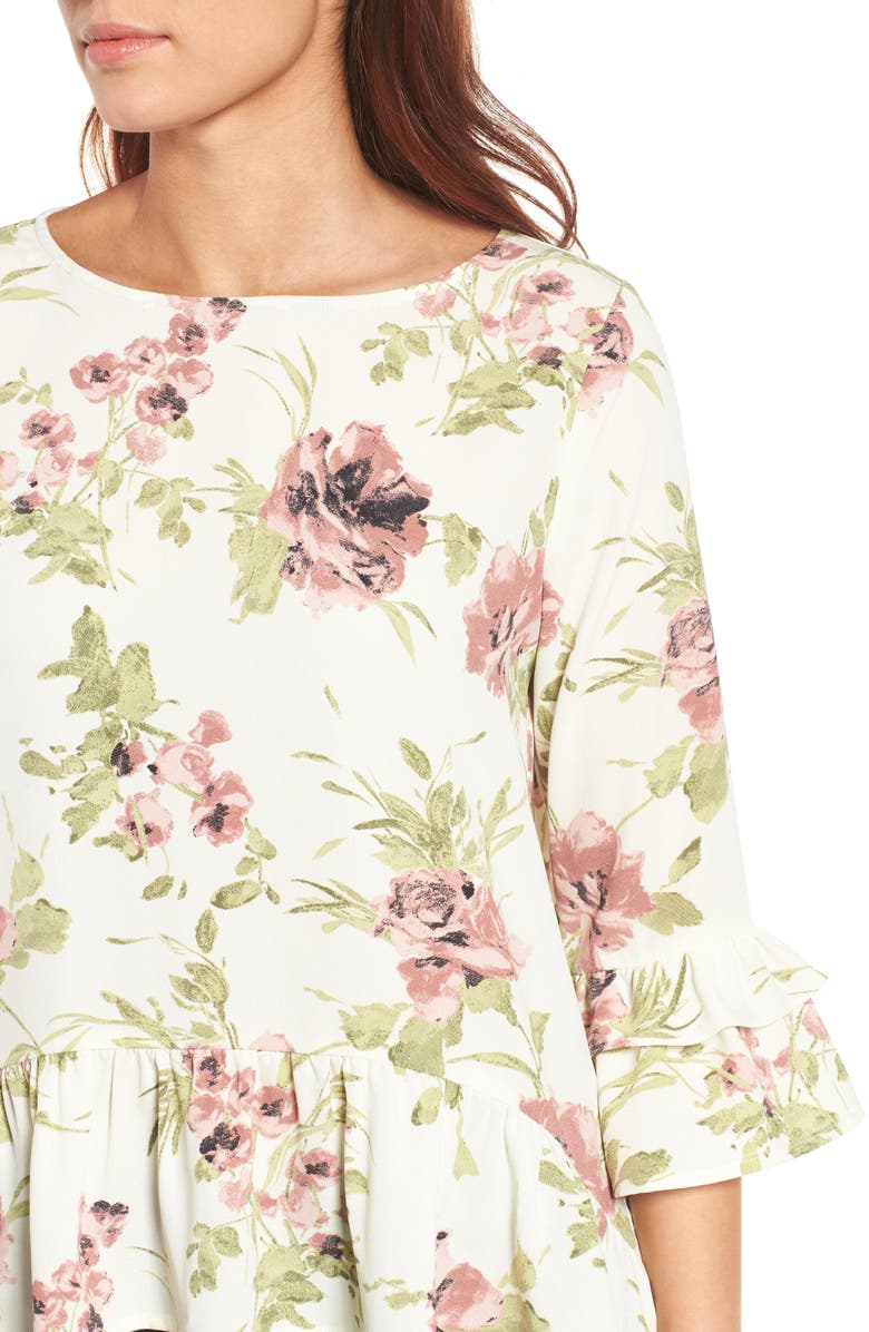 GIBSONLOOK Gibson Peplum Top, Alternate, color, 