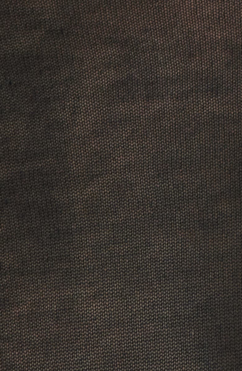 FRAME The Sleek Mock Neck Crop Sweater, Alternate, color, Black