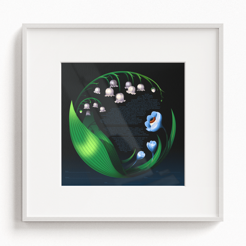 Flower Eye Ketubah