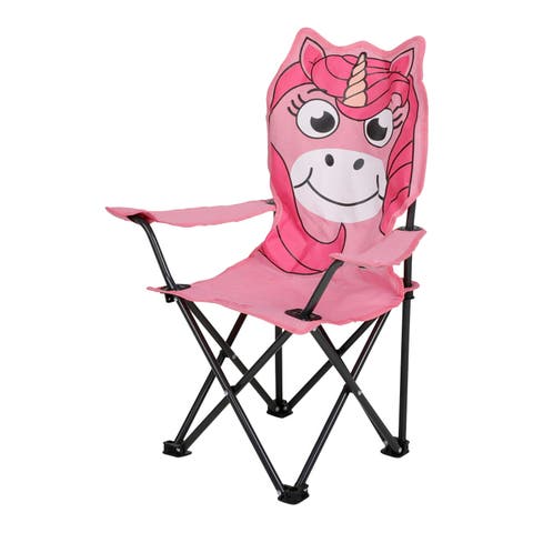 Childrens/Kids Luna The Unicorn Folding Chair