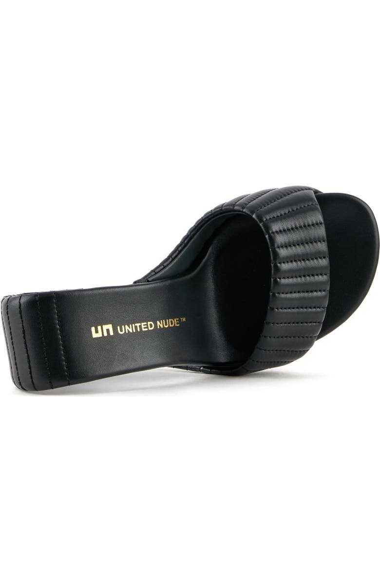 United Nude Mobius Hi Puffier Sandals, Alternate, color, Black Puffier