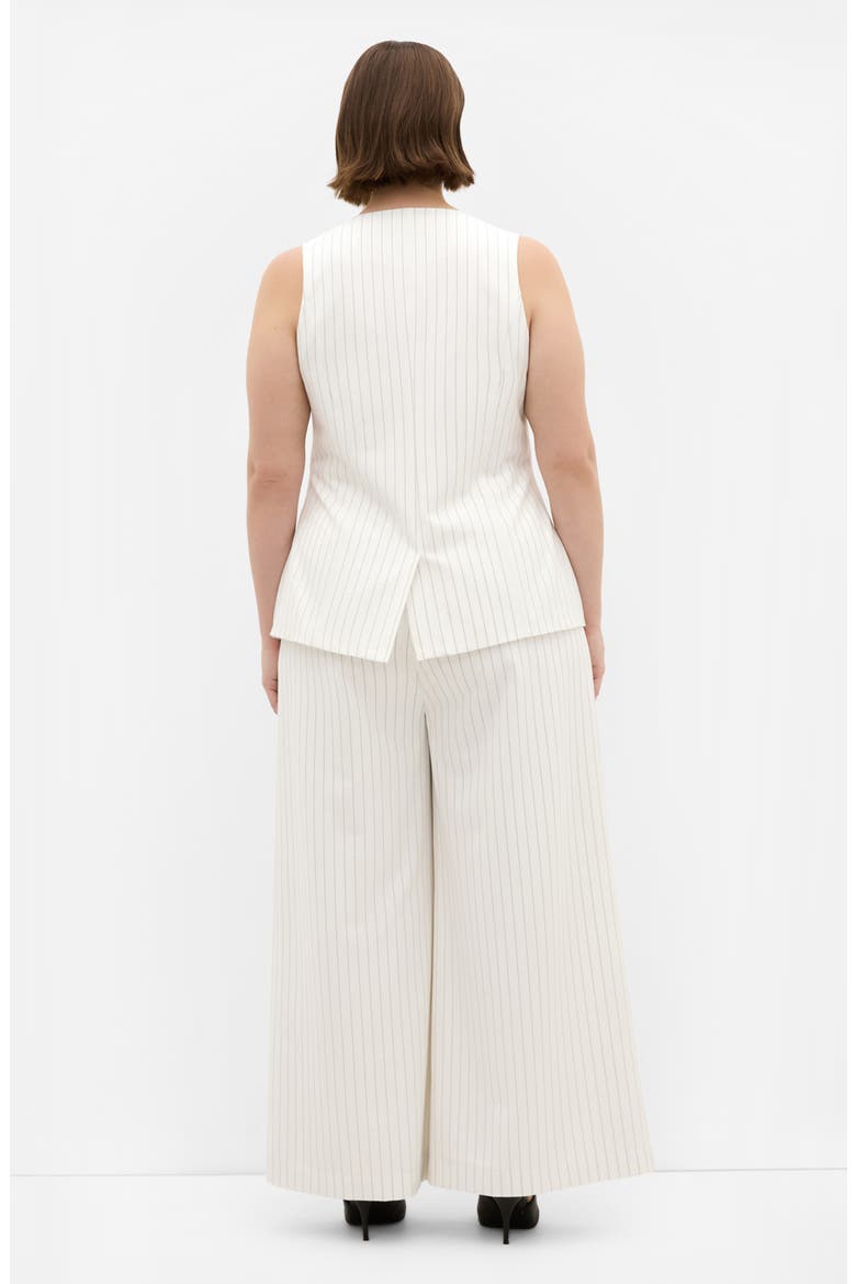 Pinstripe Vest, Alternate, color, IVORY PINSTRIPE