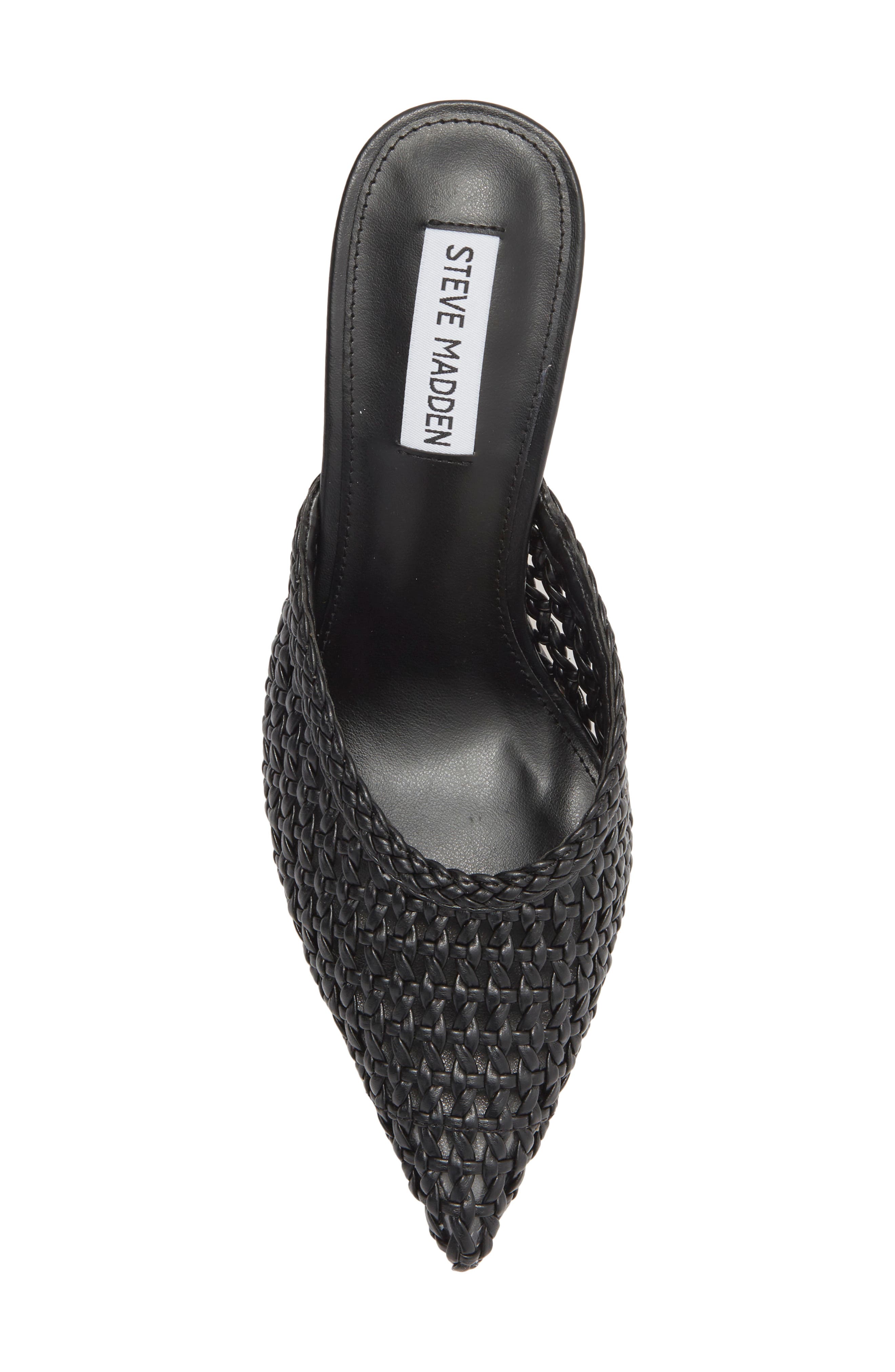 Steve Madden Emmie Pointed Toe Mule, Alternate, color, Black