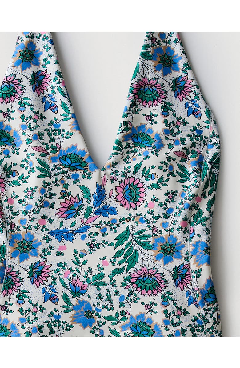 Carve Designs Serenity Compression One Piece, Alternate, color, Cloud Multifloral