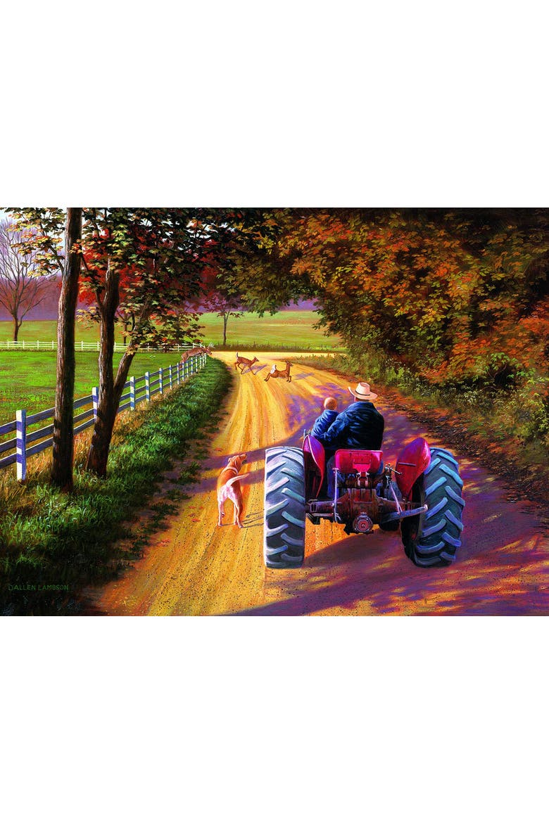 A Ride Down Memory Lane 1000 piece Jigsaw Puzzle for Adults, Alternate, color, Multicolor
