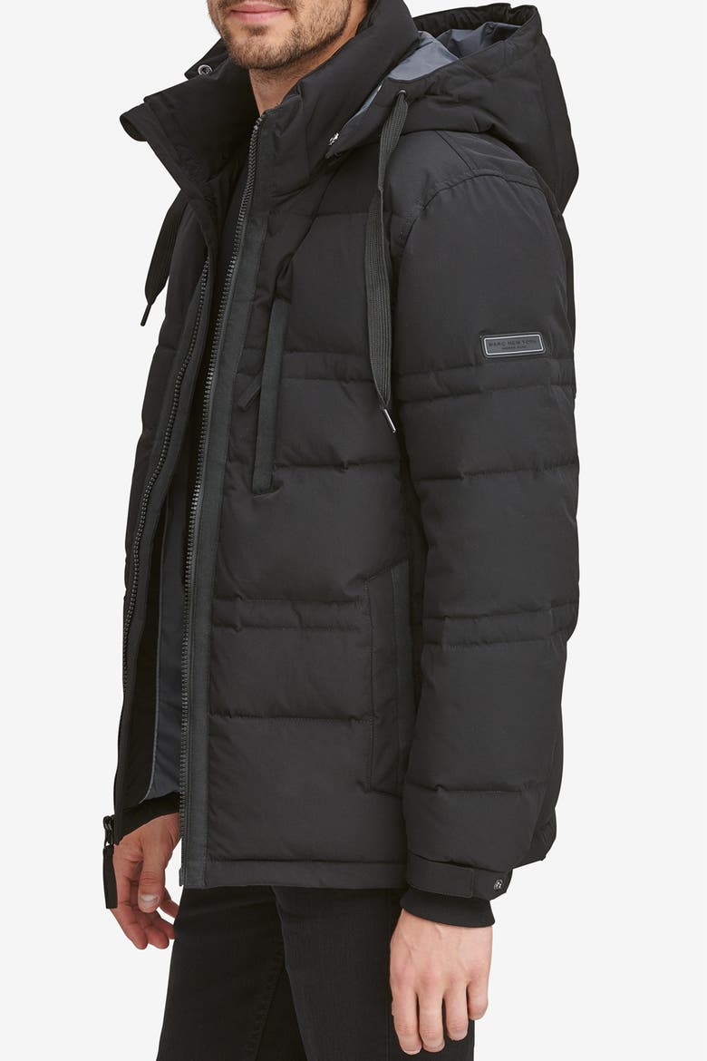 Huxley Removable Hood Jacket, Alternate, color, BLACK