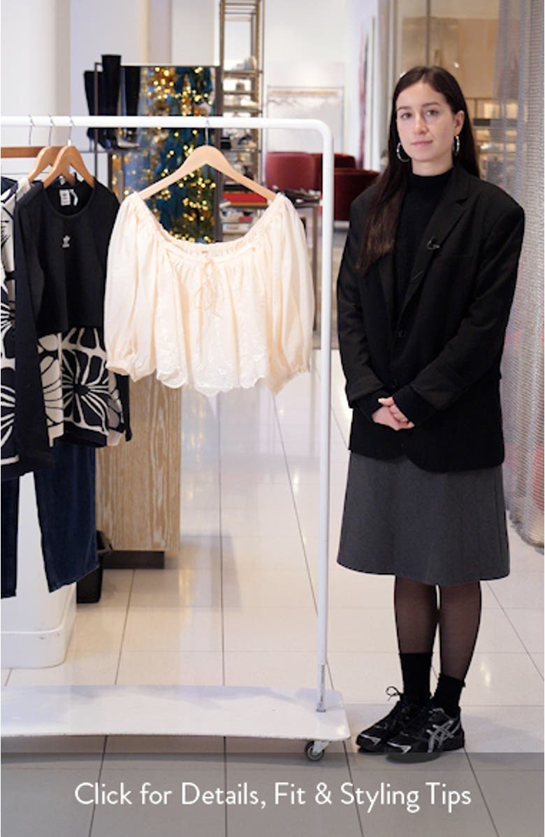 Bali Daydream Melody Crop Top, sales video thumbnail