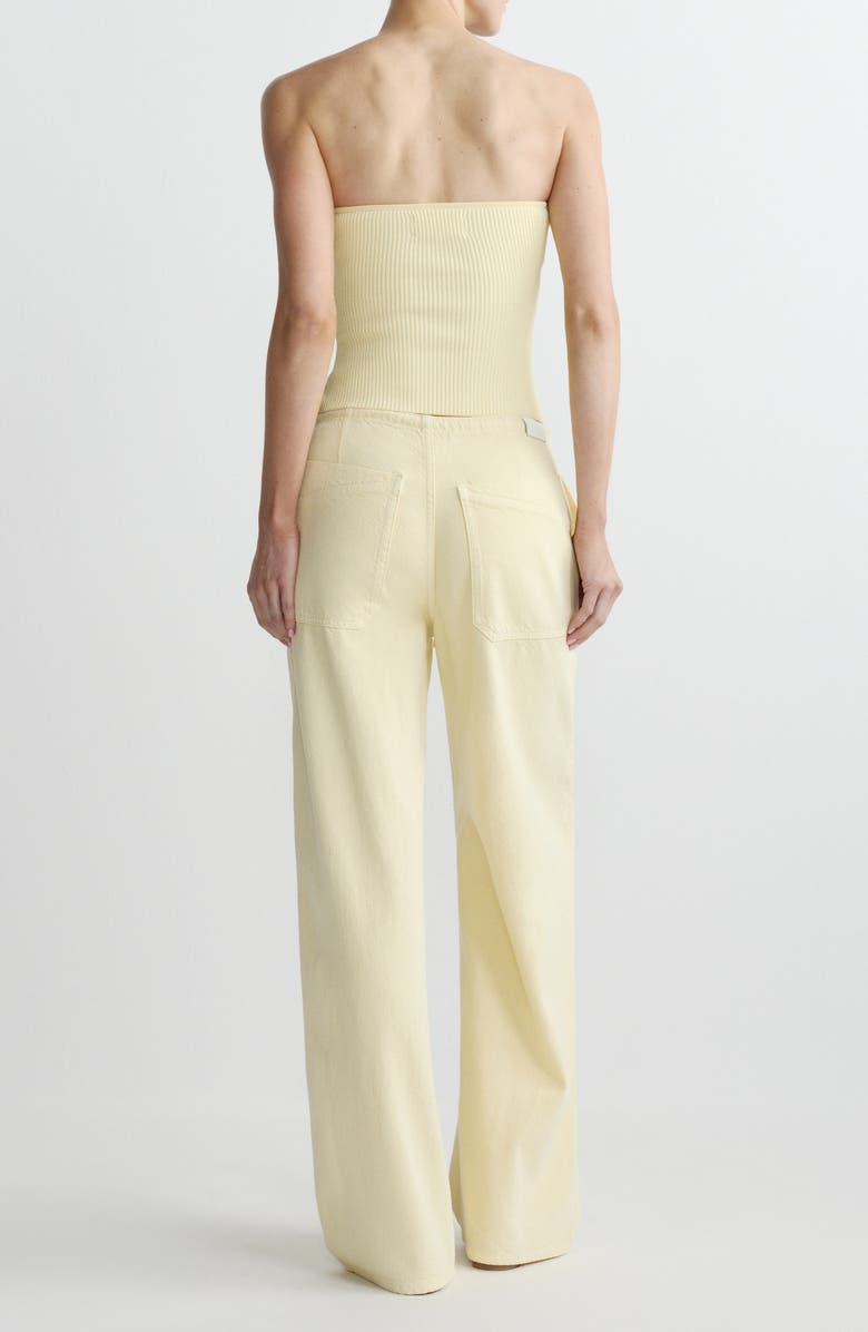 DL1961 Rib Tube Top, Alternate, color, Prosecco