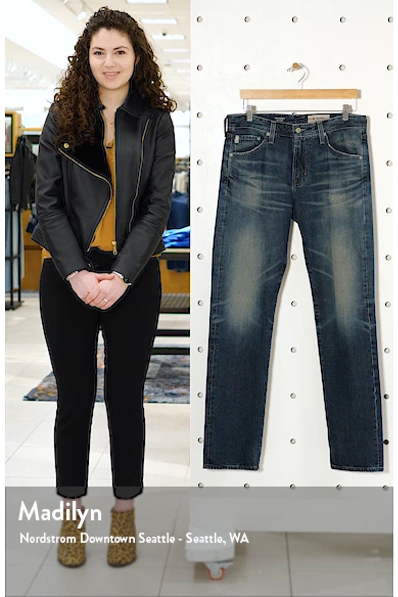 Everett Slim Straight Leg Jeans video