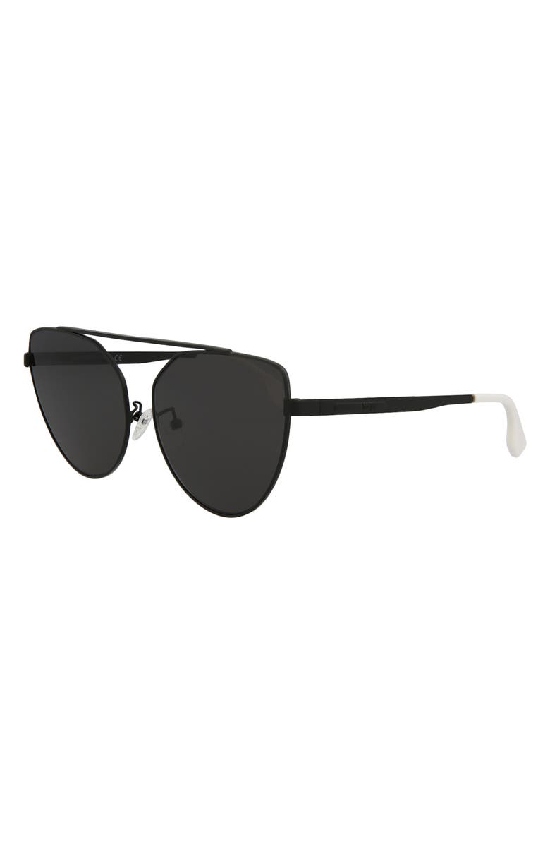 MCQ BY ALEXANDER MCQUEEN 58mm Wire Sunglasses, Alternate, color, 