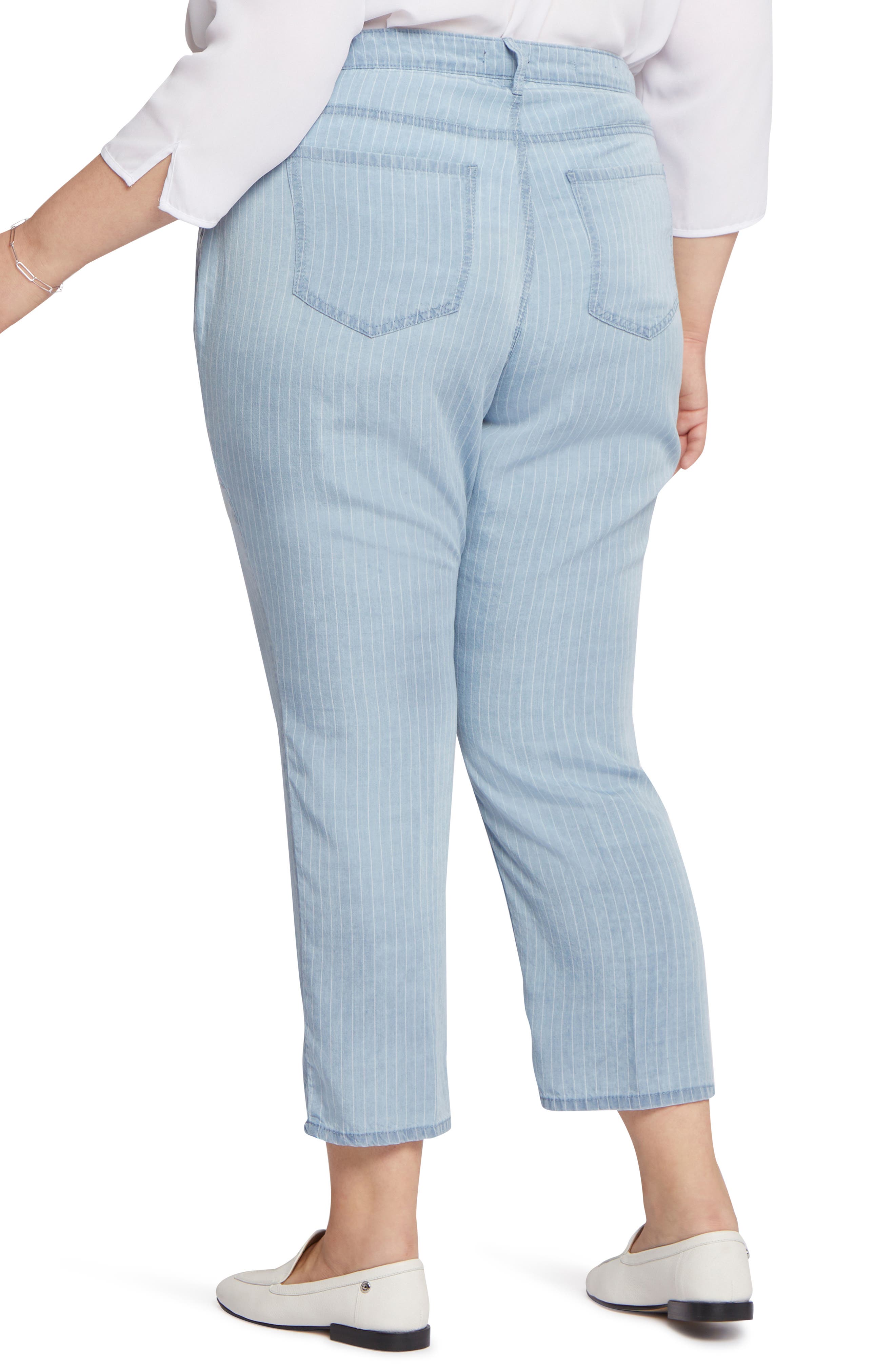 Relaxed Ankle Straight Leg Jeans - image 2