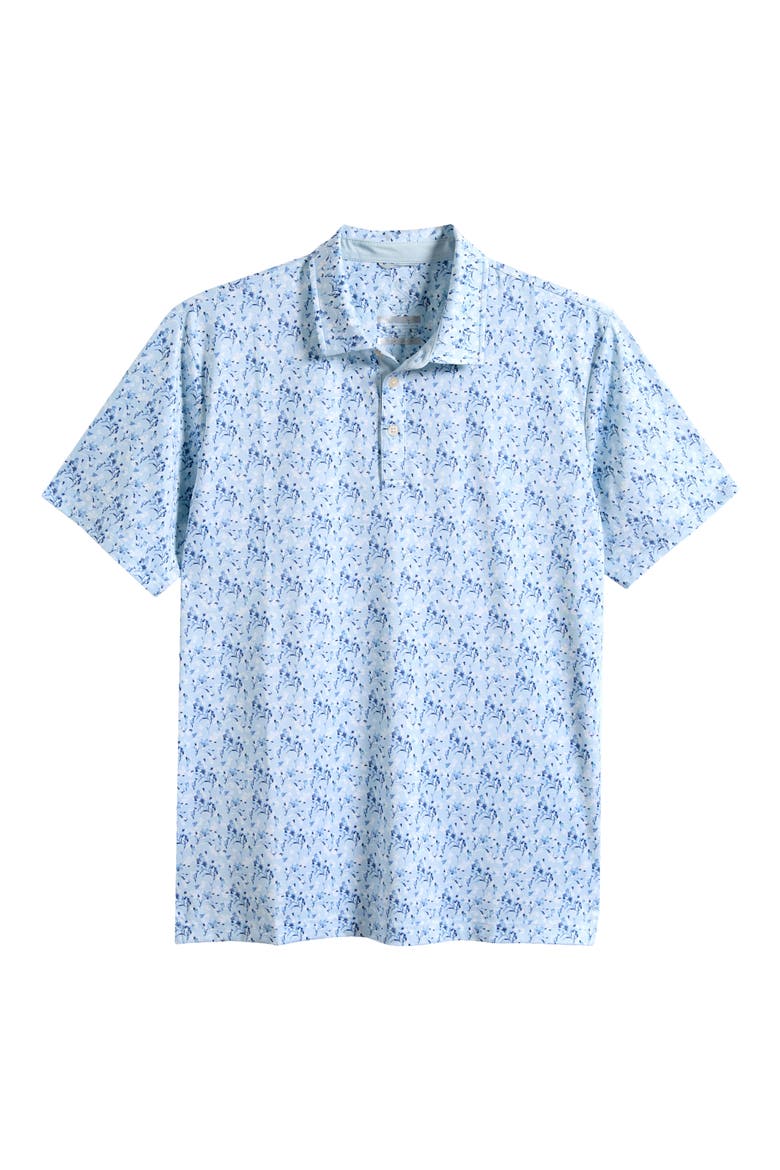 Sunday Floral Performance Golf Polo, Alternate, color, SKY