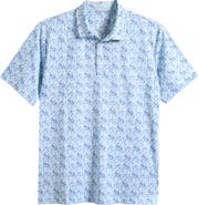 Swannies Sunday Floral Performance Golf Polo