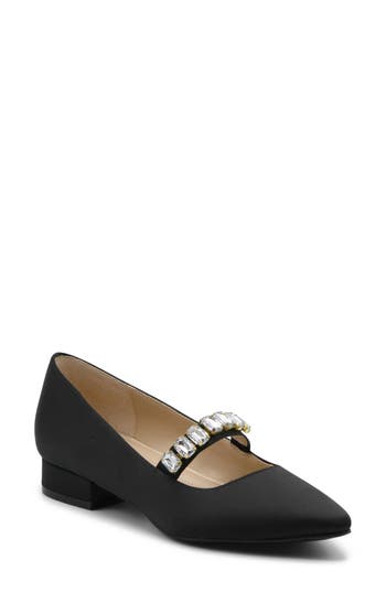 Adrienne Vittadini Penelope Mary Jane Pump In Black