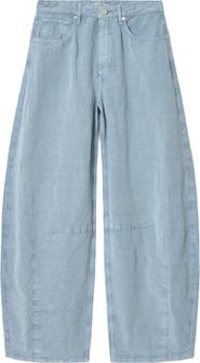 AllSaints Jett Wide Leg Pull-On Pants
