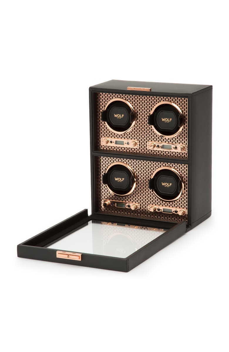 WOLF Axis 4 Piece Watch Winder, Alternate, color, Copper