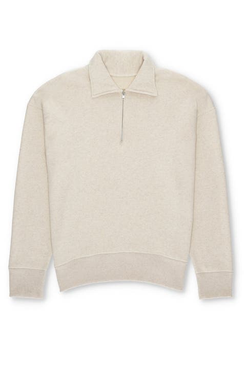 Idaho Cotton 3/4 Zip Sweatshirt