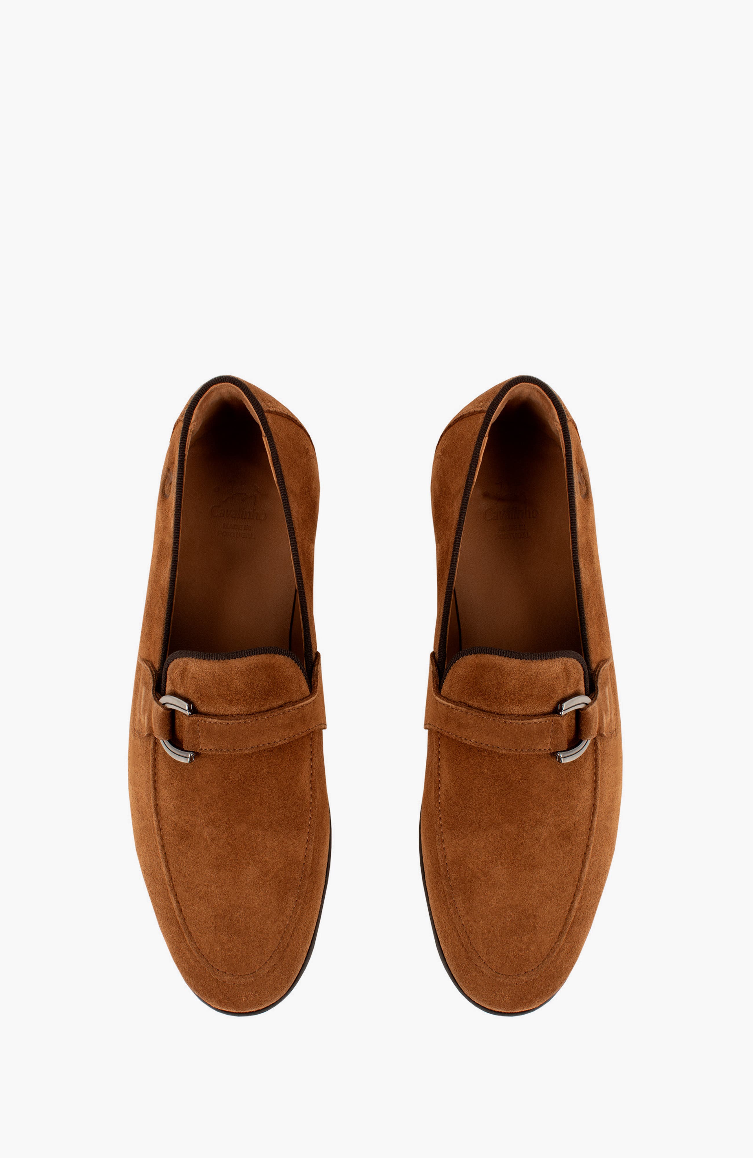 Heritage Pointed Toe Suede Loafers, Alternate, color, Camel Brown