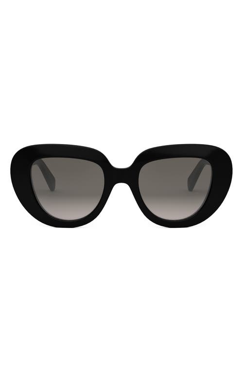Celine Bold 3 Dots 51mm Gradient Butterfly Sunglasses