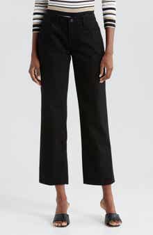 L'AGENCE Blaine Crop Stovepipe Jeans