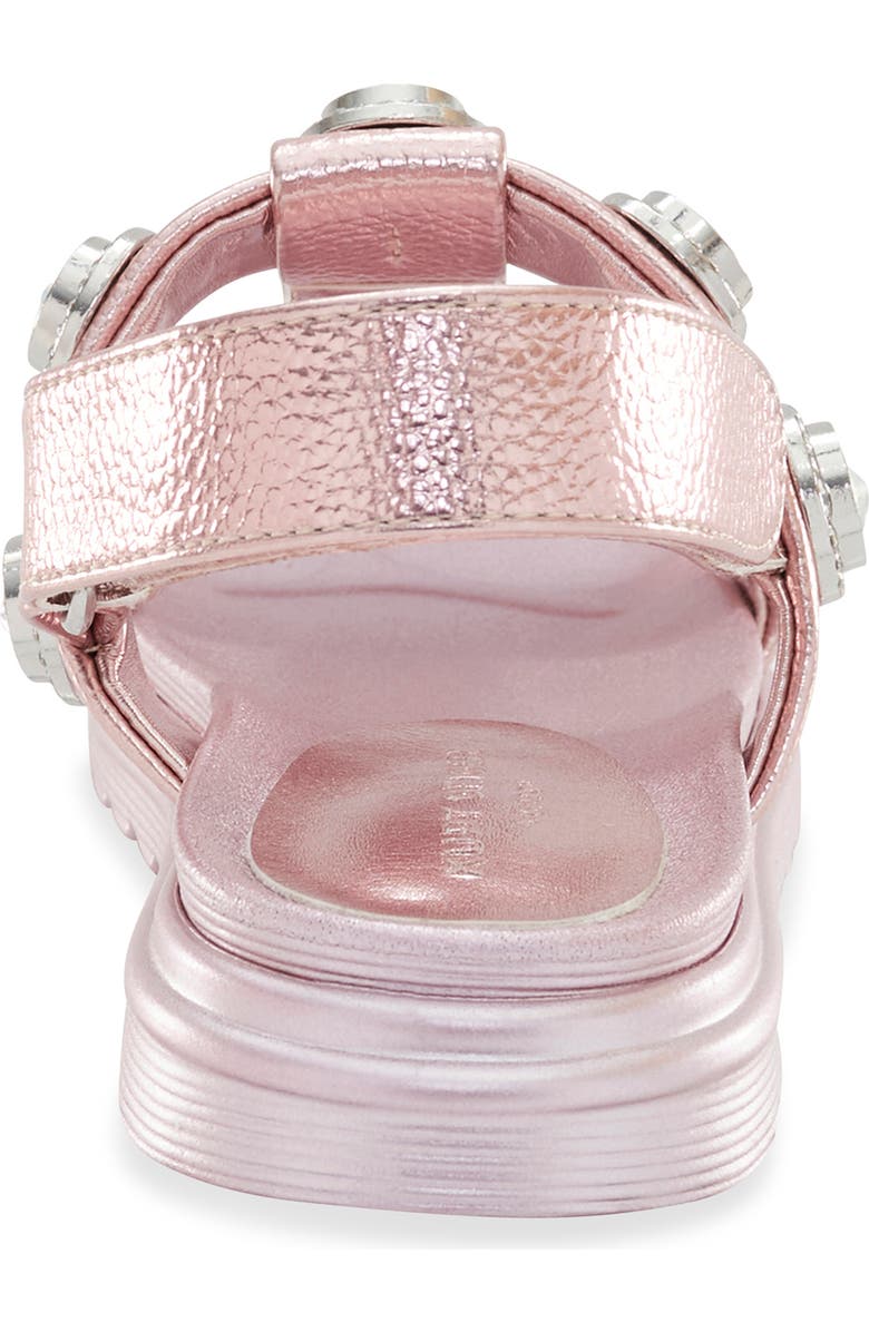 Kurt Geiger London Kids' Mini Orson Crystal Sandal, Alternate, color,