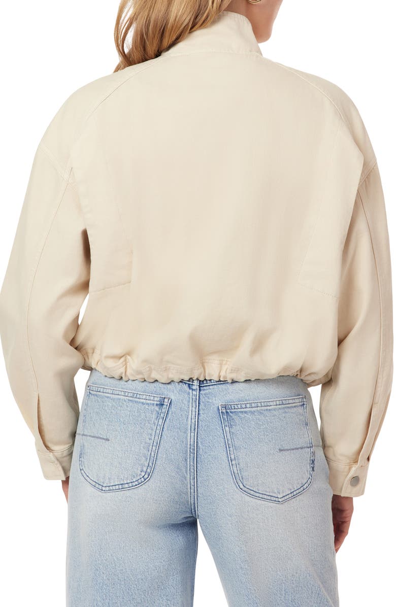 Scotch & Soda Cropped Utility Jacket, Alternate, color, White Cap Grey