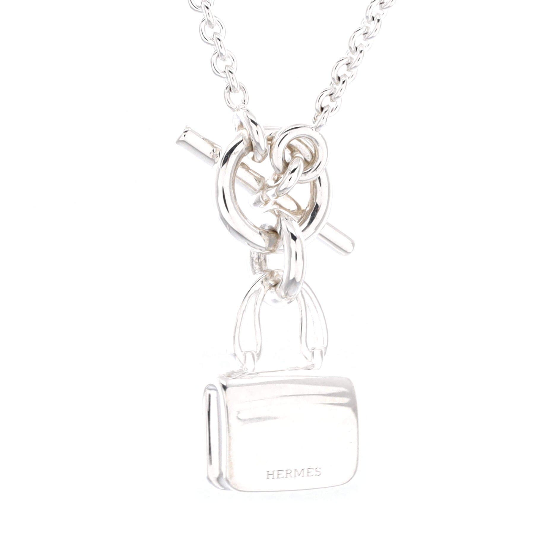 Amulettes Constance Pendant NM Necklace Sterling Silver, Alternate, color, Silver