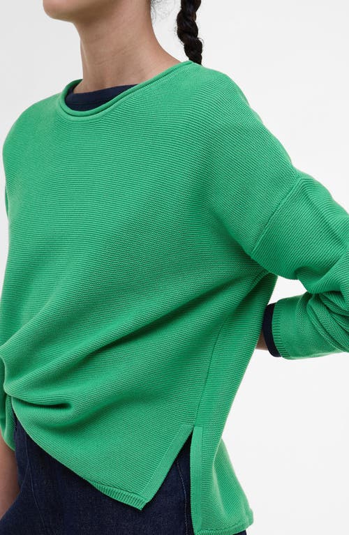 Barbour Marine Relaxed Fit Cotton Sweater