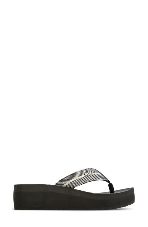 ROXY ROXY PLAY DAY WEDGE PLATFORM FLIP FLOP
