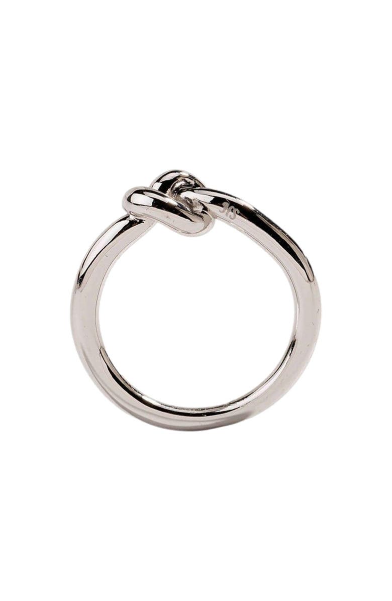 Hollywood Sensation Love Knot Ring Commitment Ring, Alternate, color, Silver
