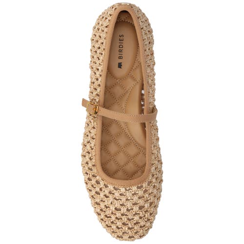 Birdies The Hummingbird Mary Janes Openweave In Brown
