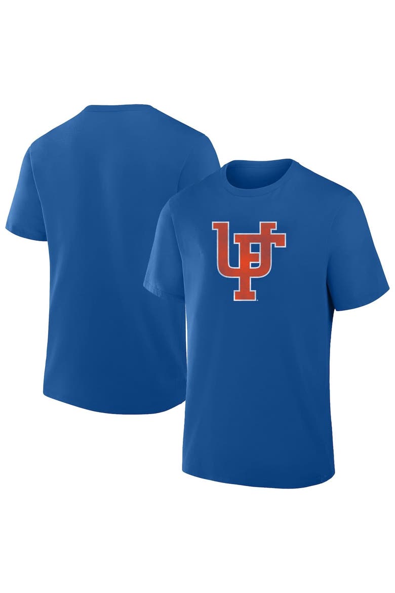 Men's Fanatics  Royal Florida Gators Big & Tall Distressed Vintage Logo T-Shirt, Alternate, color, Royal