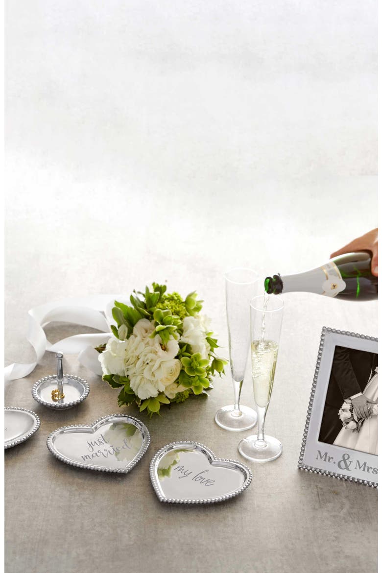 Bellini Set of 2 Bubble Champagne Flutes, Alternate, color, CLEAR