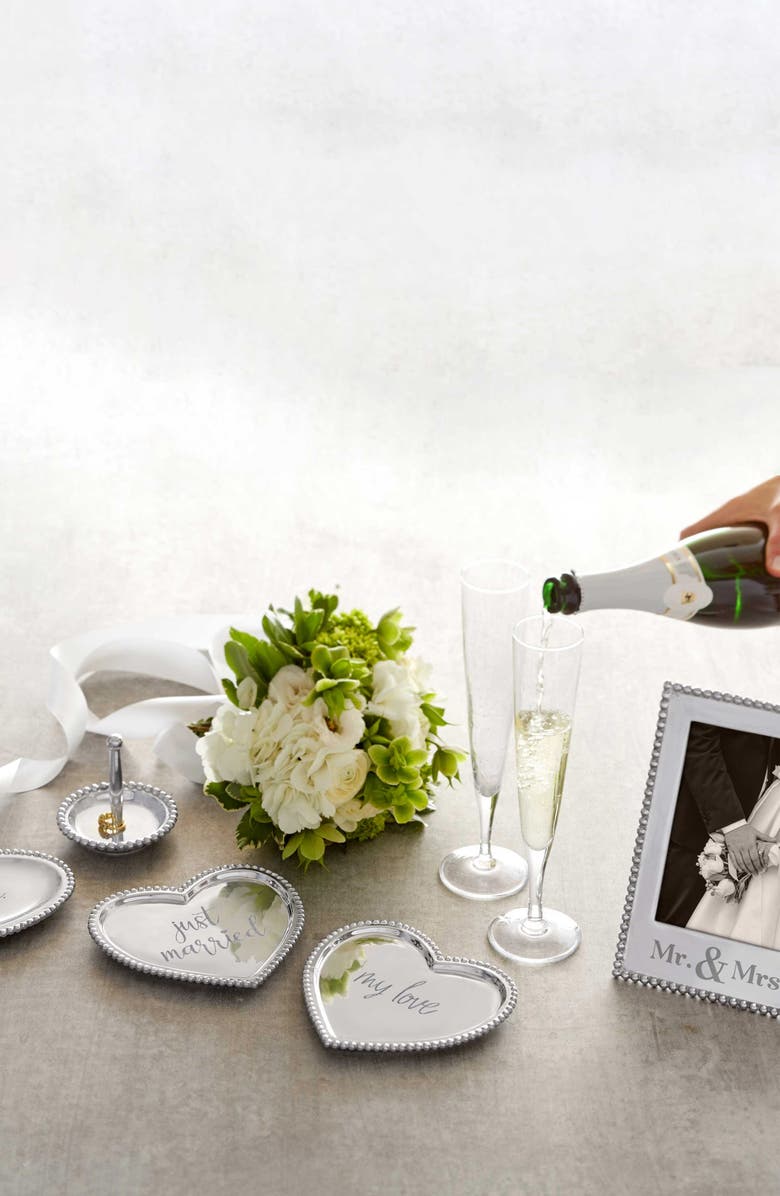 Mariposa Bellini Set of 2 Bubble Champagne Flutes, Alternate, color, Clear