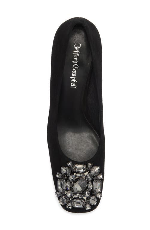 Jeffrey Campbell Panem Crystal Embellished Pump In Multi