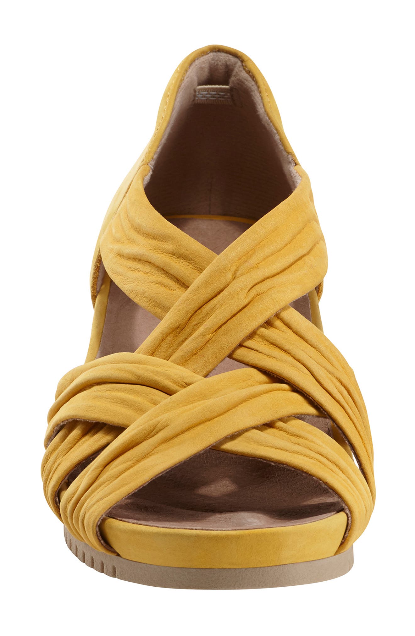 Gemini Sandal, Alternate, color, YELLOW LEATHER