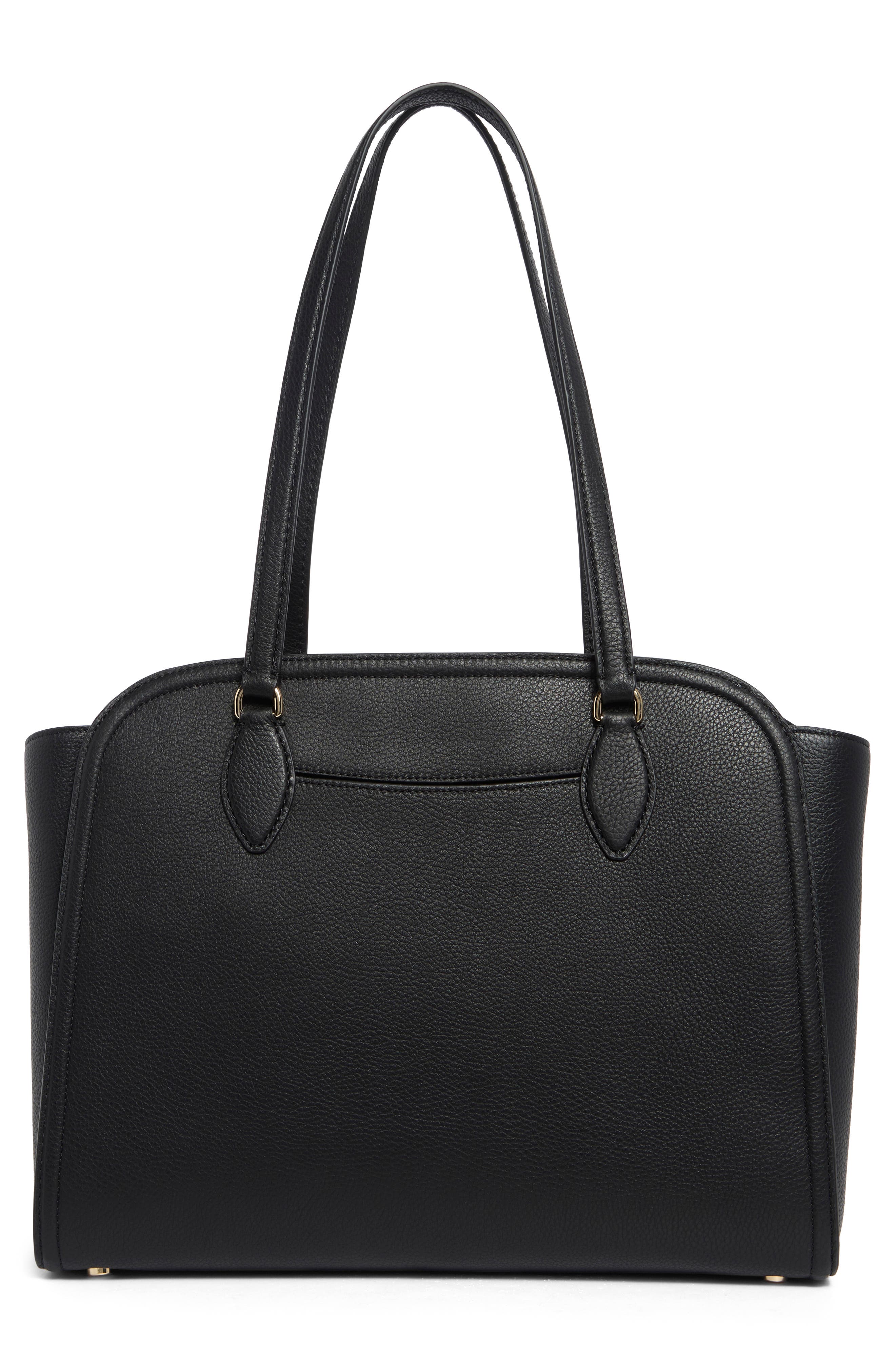 Kate Spade New York taylor pebbled leather tote, Alternate, color, Black
