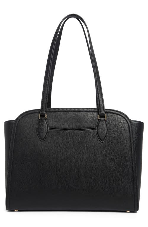 Kate Spade New York Taylor Pebbled Leather Tote In Black