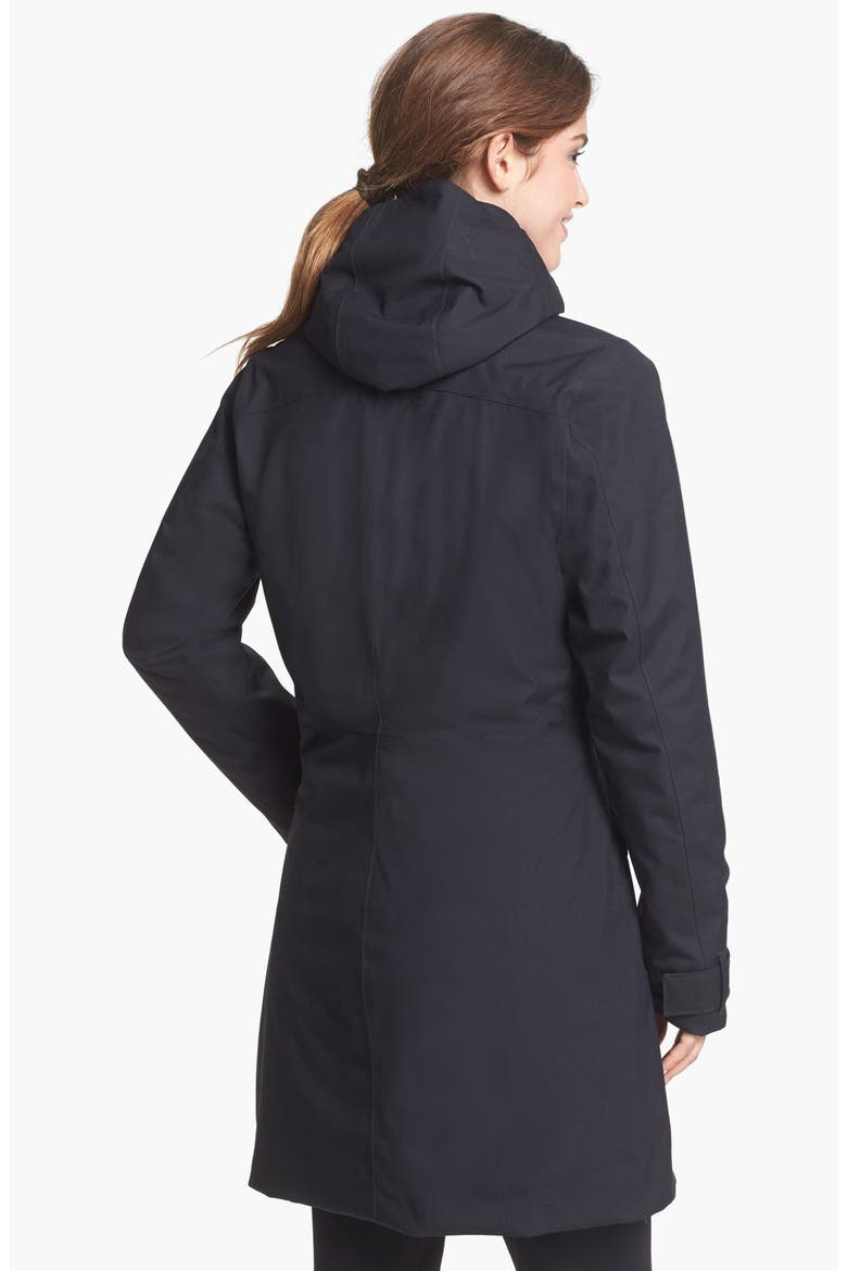 'Vosque' 3-in-1 Parka, Alternate, color, BLACK