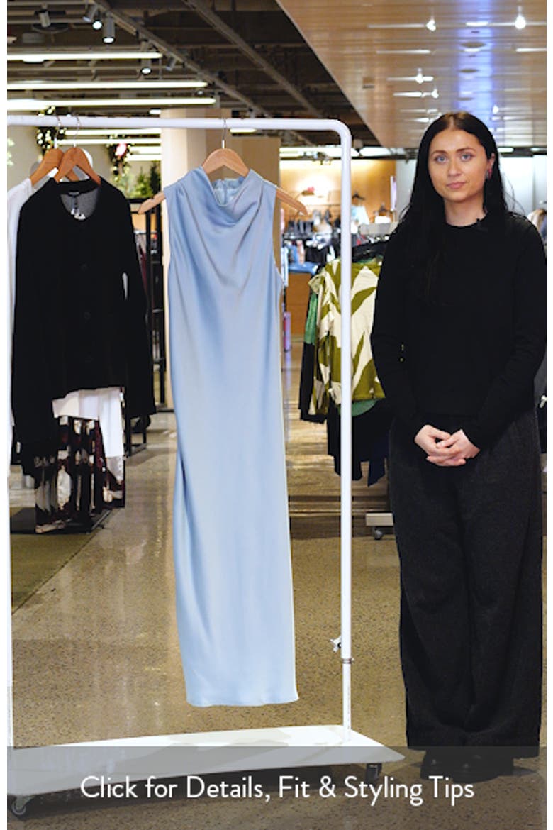 Cowl Neck Maxi Dress video