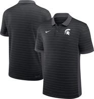 Nike Men's Nike Black Michigan State Spartans 2025 Early Season Coaches Sideline Victory Stripe Performance Polo