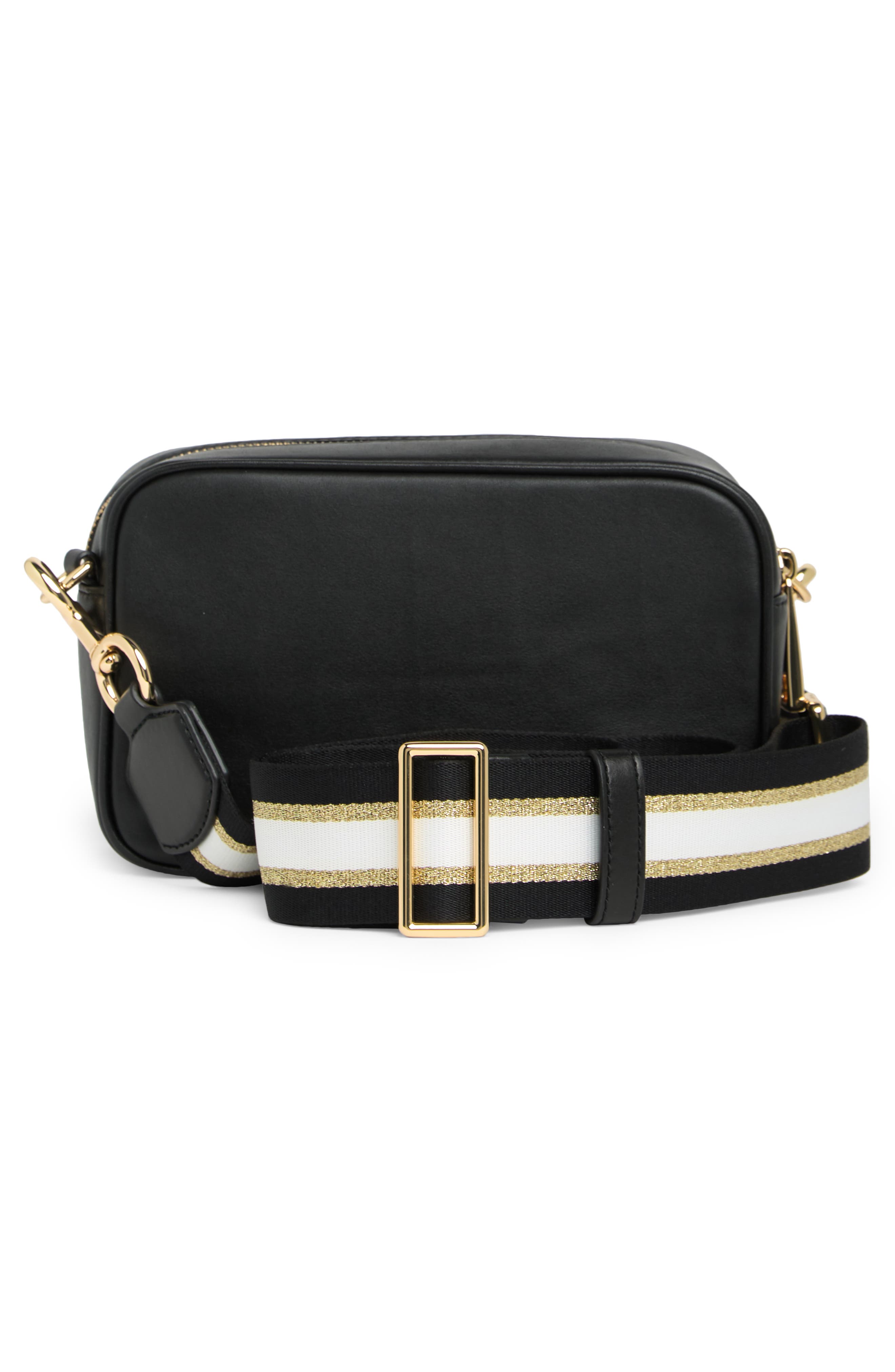 Marc Jacobs Flash Leather Camera Crossbody Bag, Alternate, color, 