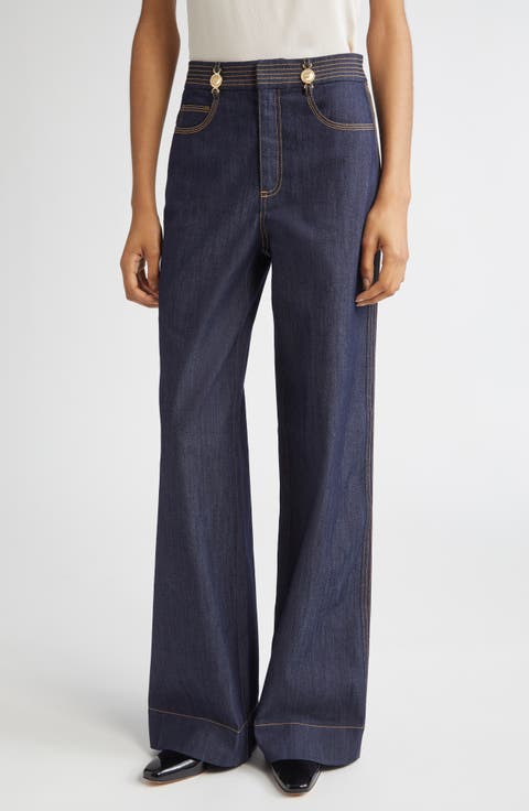 Bev High Waist Flare Leg Jeans