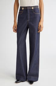 Cinq à Sept Bev High Waist Flare Leg Jeans