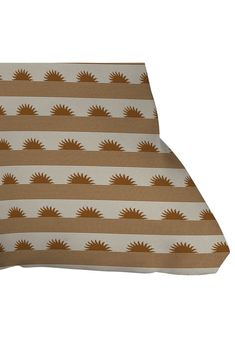 Deny Designs Sunset Cider Throw Pillow, Alternate, color, Beige