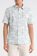 Robert Barakett Hewitt Cotton Button-Up Shirt